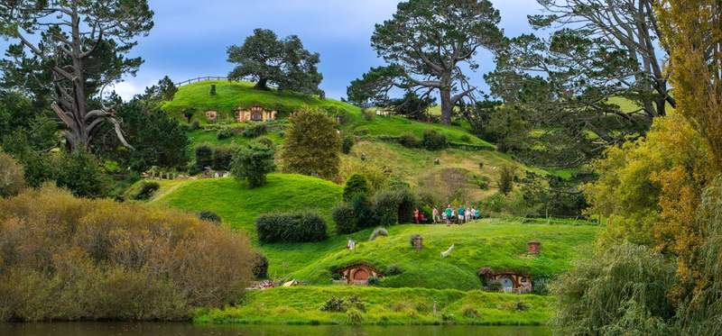 Landscape in New Zealand